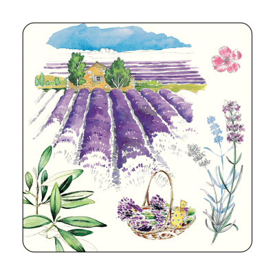 Набор из 4 подставок под бокалы