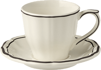 Чашка чайная с блюдцем 2шт