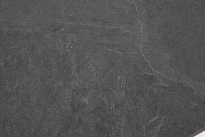 "Диего" журнальный стол из HPL 120х60 H40, каркас темно-серый (RAL7024), цвет "серый гранит"